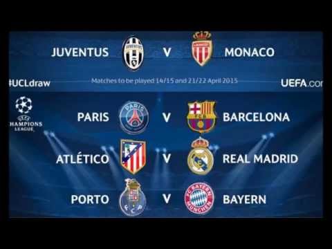 Sorteggio Quarti Di Finale Uefa Champions League 2015