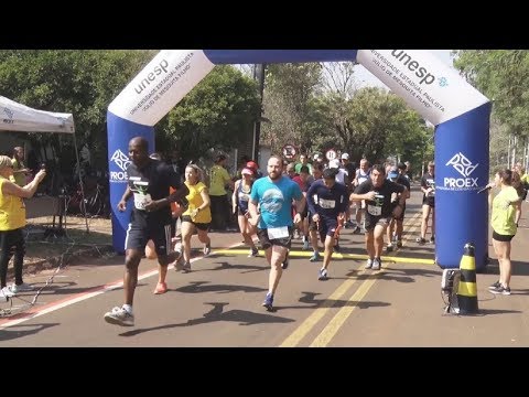 Alunos e funcionários da Unesp participam de corrida contra sedentarismo