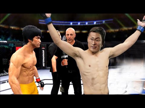 Bruce Lee vs Shang Tsung  ( EA Sports UFC 4 ) wwe mma