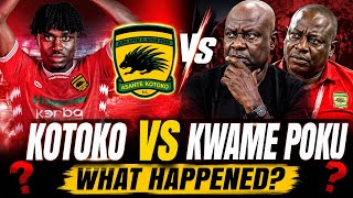 KOTOKO VS KWAME POKU…WHAT HAPPENED? DANLAD IBRAHIM PROVING HANDY AT TRAINING…KOTOKO STRIKERS & MORE