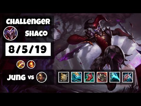 Shaco Jungle S11 11.8 Challenger Replay (8/5/19) - OCE