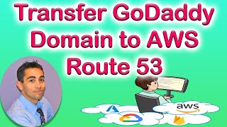 TUTORIAL - How To Transfer a GoDaddy domain to AWS Route 53.