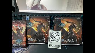 【EVOLVE】ブースターパック第2弾「黒銀のバハムート」2箱開封する！！