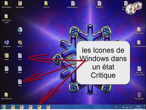 Réparation et Changement des Icones de Bureau Windows 7 et 8