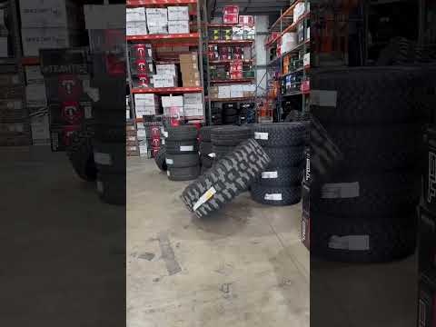 58” Mickey Thompson Tires with plenty of sidewall protection! Mounted on 24x14 American Force Blitz