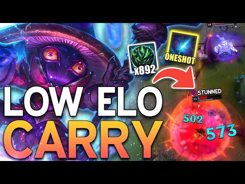 This is why Veigar mid is BROKEN at carrying in low elo!