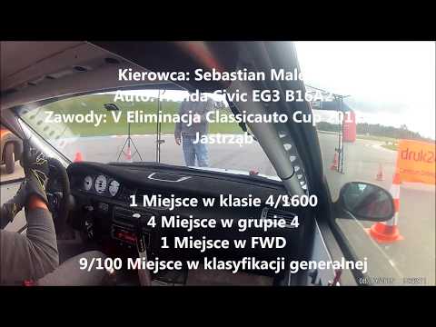 Sebastian Malessa (Honda Civic) Onboard - V Runda Classicauto Cup 08.10.2017