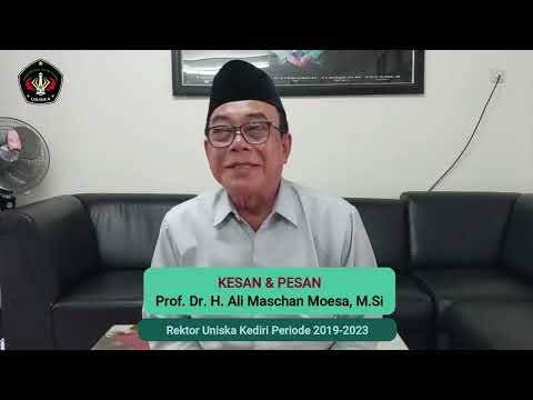 Kesan & Pesan Prof.  Dr.  H.  Ali Maschan Moesa, M. Si Rektor Uniska Periode 2019-2023