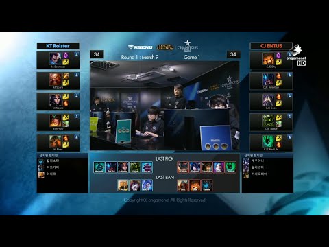 KT vs CJ Game 1 Highlights (Champions Korea Summer 2015)