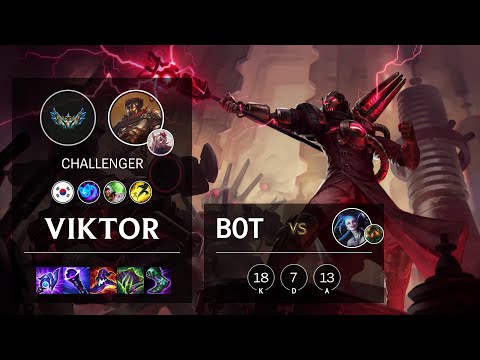 Viktor Bot vs Jinx - KR Challenger Patch 12.5