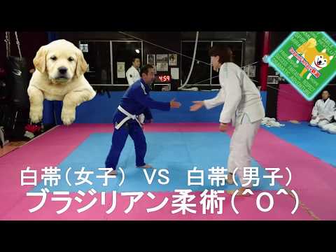 女子 VS 男子 ブラジリアン柔術　白帯対決　ドリームファンタジー新潟