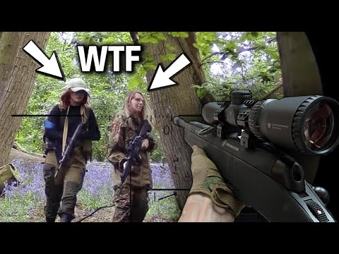 Invisible Ghillie Sniper vs Airsoft Cheater (BUSTED)