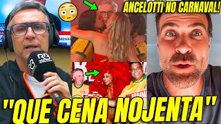 🚨“SÓ QUER FESTA E CARNAVAL!” MÍDIA DET0NA ANCEL0TTI E CAUSA P0LÊMICA POR CAUSA DE IDA AO CARNAVAL