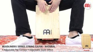 Video thumbnail for Headliner® Series String Cajon - Natural - HCAJ1NT by MEINL Percussion Official