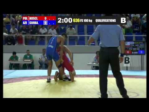WWCC2013 / Turkhan Gurbanov - FS 100 kg - qualification match