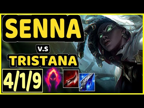 CUPCAKE (SENNA) vs TRISTANA - 4/1/9 KDA BOTTOM ADC GAMEPLAY - OC Ranked DIAMOND
