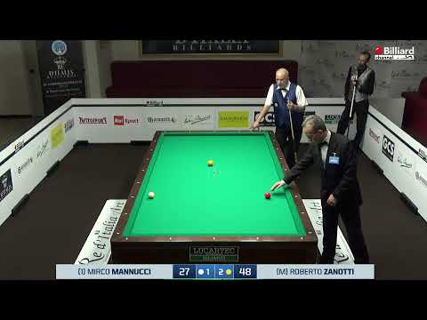 Zanotti Roberto vs Mannucci Mirco  -  22° Campionato Italiano Salerno