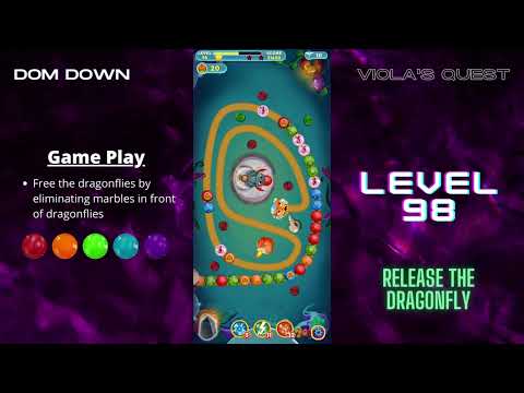 Viola's Quest 🟣🟠🔴 / Level 98 / Dom Down