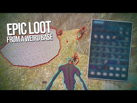 This Weird Base Gave Me Insane Loot!!! | ARK PURLOVIA HUNTING | ARK SMALL TRIBES