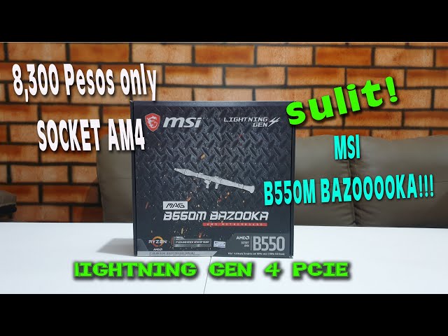 Mainboard MSI MAG B550M BAZOOKA