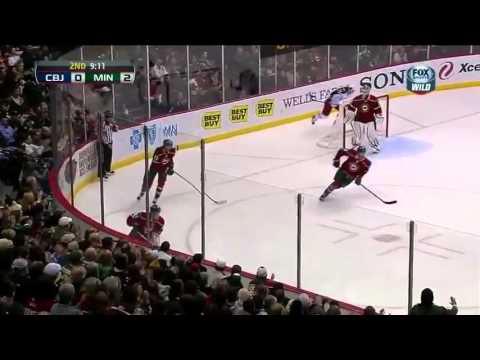 Columbus Blue Jackets Vs Minnesota Wild - Highlights 1/29/13