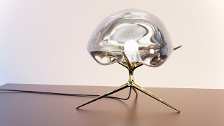 Tom Dixon Lamp Reimagined with Fusion 360 and KeyShot