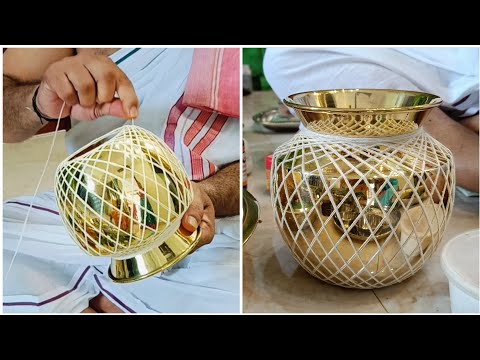 How to Tie Thread for Kalash | Kalash Decoration for Pooja |Kalash Main Dhaga Kaise Lagaye कलश Decor