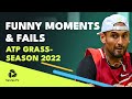 ATP Grass Season 2022 Funny Moments & Fails ?