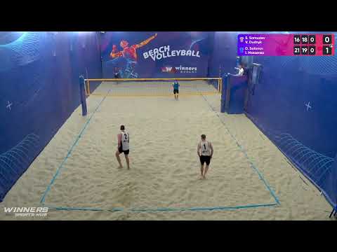 21:40 S. Samusiev / V. Dudnyk - D. Safonov / I. Matsenko 27.06.2022 | Winners Beach Volleyball