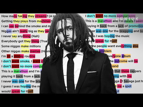 J. Cole's Verse On 21 Savage's 