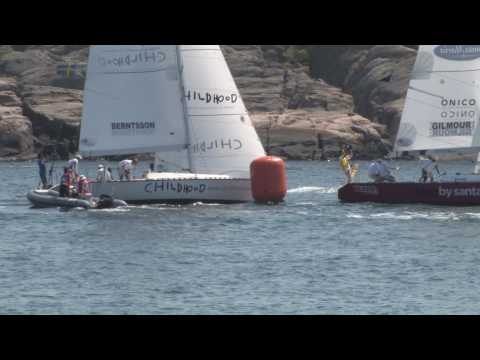 Match Cup Sweden - Johine loose against Peter Gilmour RegattaTV