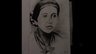 preview picture of video 'Raden Ajeng Kartini | Timelapse Drawing'