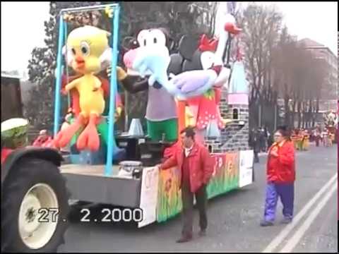 Carnevale 2000: sfilata carri a Collegno (TO) 🎊