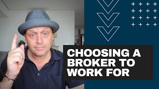 Choosing a broker after you pass your Real Estate Exam.