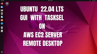 How to Install a GUI Desktop on Ubuntu Server 22.04 and 20.4 LTS. XRDP. VNC. TASKSEL GNOME