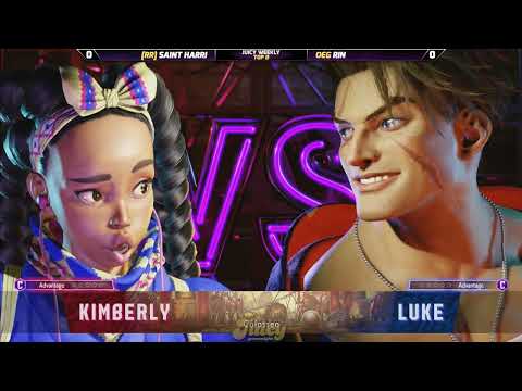 Juicy Weekly #58 SF6 - Losers Top 8 - [RR] | Saint Harri (Kimberly) vs OEG | Rin (Luke)