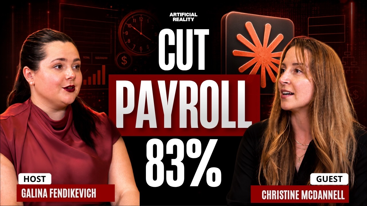 S1E5: How she cut her payroll by 83% using one AI agent