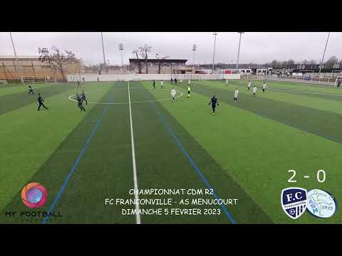DIMANCHE 5 FEVRIER CDM R2 FC FRANCONVILLE - AS MENUCOURT LES BUTS