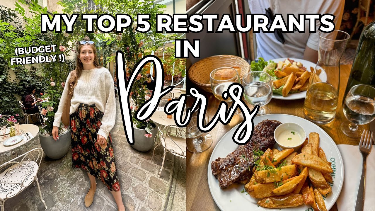 TOP 5 BUDGET FRIENDLY RESTAURANTS IN PARIS! (with pricing and dish recommendations)