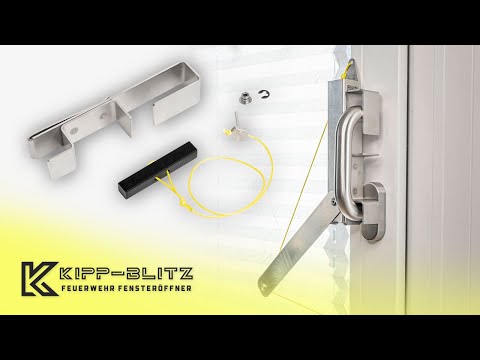 Einsatz am Fenster mit dem Kippfensteröffner Kipp-Blitz (Part 1)