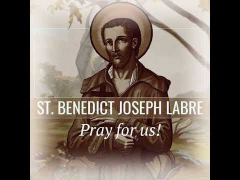 Know a Saint. Saint Benedict Joseph Labre.