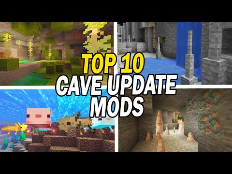 thebluecrusader - Top 10 Minecraft Cave Update Mods (Cave Generation Mods)