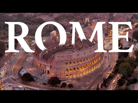 Drone Rome - Aerial footage of the eternal city