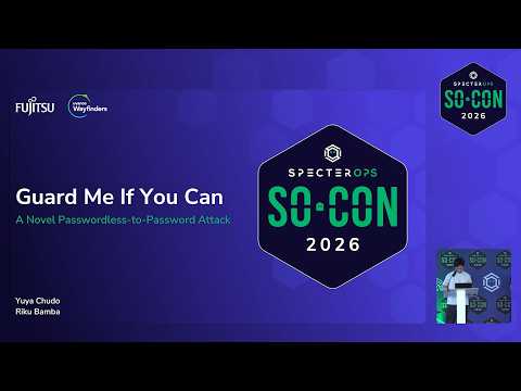 Guard me if you can: A Novel Passwordless-to-Password attack | SO-CON 26