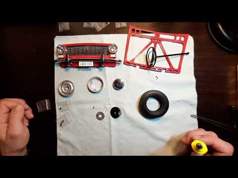 Lada 1200 VAZ-2101 1:8-as modell 2-3-4.rész