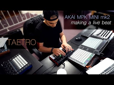 Create A Beat With Akai MPK Mini | Live Beat & Tips