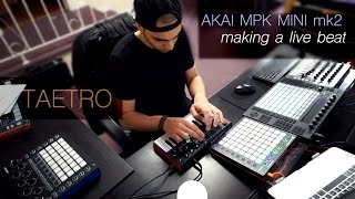 Create A Beat With Akai MPK Mini | Live Beat & Tips