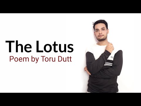 The Lotus : By Toru Dutt in Hindi