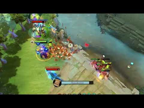 3 vs 1 Juke the stun and safe TP by MIRACLE (Invoker)