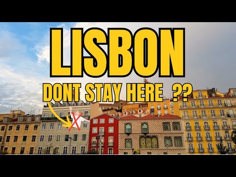 The Best Neighbourhoods To Stay in LISBON on Your Trip #lisbon